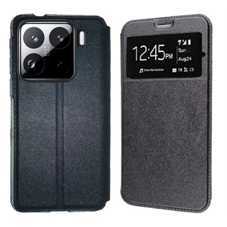 Funda Xiaomi Mi 15 5G (6.36) Negro Libro Ventana
