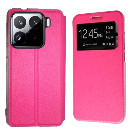 Funda Xiaomi Mi 15 5G (6.36) Rosa Libro Ventana