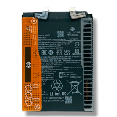 Bateria BM5G Para Xiaomi Redmi Note 11T Pro 5G - Poco X4 GT 5G 5080 mAh