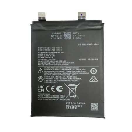 Bateria NF45 Para Motorola Moto Edge 30 Ultra XT2241 4610 mAh