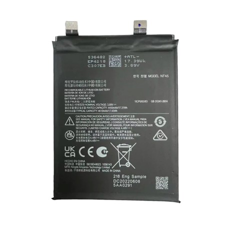 Bateria NF45 Para Motorola Moto Edge 30 Ultra XT2241 4610 mAh