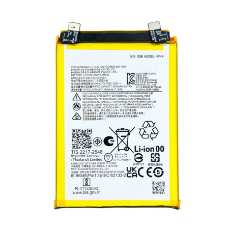 Bateria NP44 Para Motorola Moto Edge 30 Fusion XT2243-1 Edge 40 XT2303-2 4400 mAh