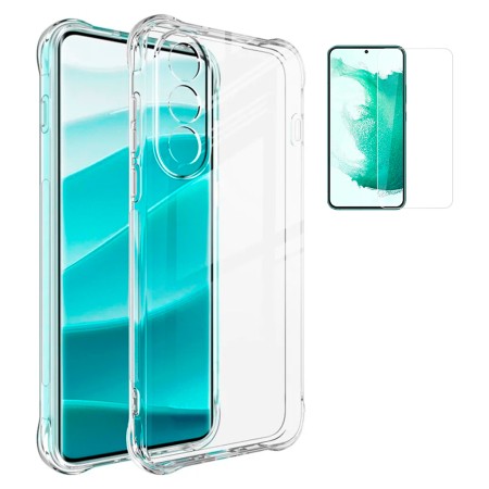 Funda OnePlus Nord 5 5G (6.83) Reforzada Antichoques Antigolpes Tpu Silicona Gel + Protector Cristal Templado 9H