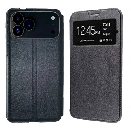 Funda iPhone 17 Pro Max (6.9) Negro Libro Ventana