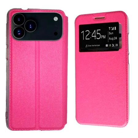 Funda iPhone 17 Pro Max (6.9) Rosa Libro Ventana