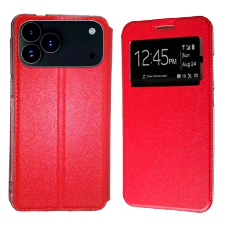 Funda iPhone 17 Pro Max (6.9) Rojo Libro Ventana