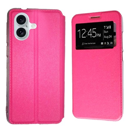 Funda iPhone 17 (6.3) Rosa Libro Ventana