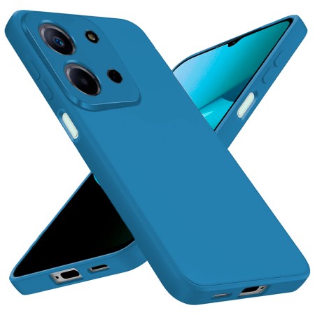 Funda Xiaomi Redmi 15C 4G - Poco C85 4G (6.9) Azul Tpu Lisa Silicona Gel Premium
