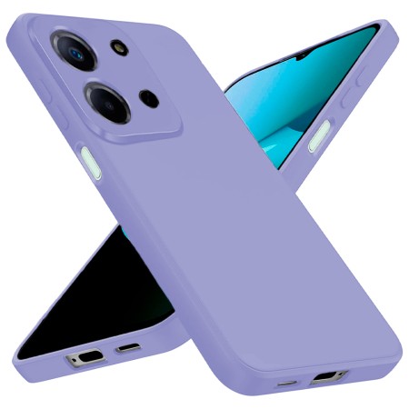 Funda Xiaomi Redmi 15C 4G - Poco C85 4G (6.9) Morado Tpu Lisa Silicona Gel Premium