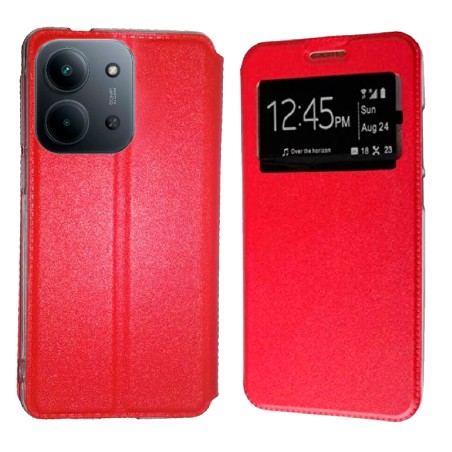 Funda Xiaomi Redmi 15C 4G - Poco C85 4G (6.9) Rojo Libro Ventana