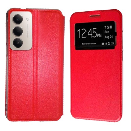 Funda Xiaomi Redmi 15 4G (6.9) Rojo Libro Ventana
