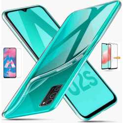 Funda Samsung Galaxy A02s (6.5) Transparente TPU LISA Silicona + Protector