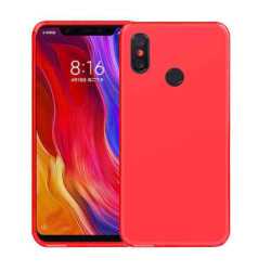 Funda TPU LISA Roja Xiaomi MI 8 (6.21)