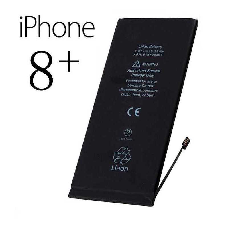 Bateria Compatible con iPhone 8 + Plus Interna 3.8V 2691mAh Alta Calidad  APN 616-00364