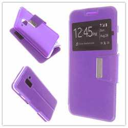 Funda Libro Ventana Morada Samsung Galaxy A6 2018 Plus (6)