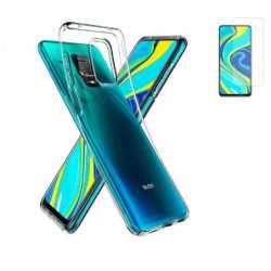 Funda Xiaomi Redmi Note 9S / 9 Pro (6.67) Transparente TPU LISA Silicona + Protector