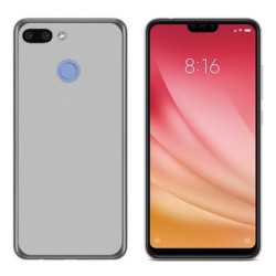 Funda Xiaomi MI 8 Lite (6.26) Blanca Tpu lisa silicona gel