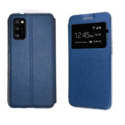 Funda Samsung Galaxy A02s (6.5) Azul Libro Ventana