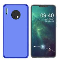 Funda Huawei Mate 30 Pro (6.53) Tpu lisa Azul silicona gel