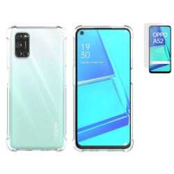 Funda Oppo A52 / A72 / A92 (6.5) Reforzada Antichoques Antigolpes TPU LISA Silicona + Protector Cristal