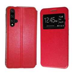 Funda Huawei Honor 20 / Nova 5T (6.26) Roja Libro Ventana