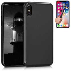 Funda TPU LISA IPHONE X NEGRA + Protector