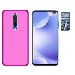 Funda Xiaomi Redmi K30 / K30 5G (6.67) Rosa TPU LISA Silicona + Protector