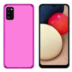 Funda Samsung Galaxy A02s (6.5) Rosa Tpu lisa silicona gel