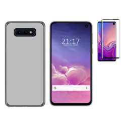 Funda Samsung Galaxy S10 Lite (5.8) Blanca TPU LISA Silicona + Protector 5D