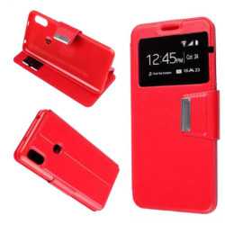 Funda Libro Ventana Roja Xiaomi MI 8 (6.21)