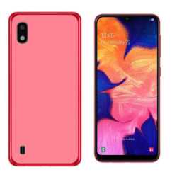 Funda Samsung Galaxy A10 (6.2) Roja Tpu lisa silicona gel