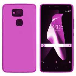 Funda TPU LISA Rosa BQ AQUARIS V / VS Plus (5.5)