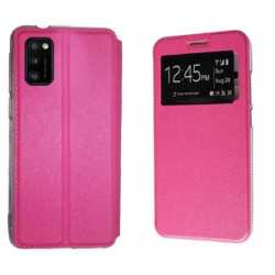 Funda Samsung Galaxy A02s (6.5) Rosa Libro Ventana