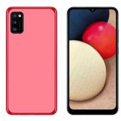 Funda Samsung Galaxy A02s (6.5) Roja Tpu lisa silicona gel