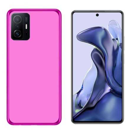 Funda Xiaomi 11T - 11T Pro Rosa Tpu Lisa Silicona Gel