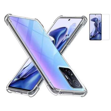 Funda Xiaomi 11T - 11T Pro Reforzada Antichoques Antigolpes Tpu Lisa Silicona Gel + Protector