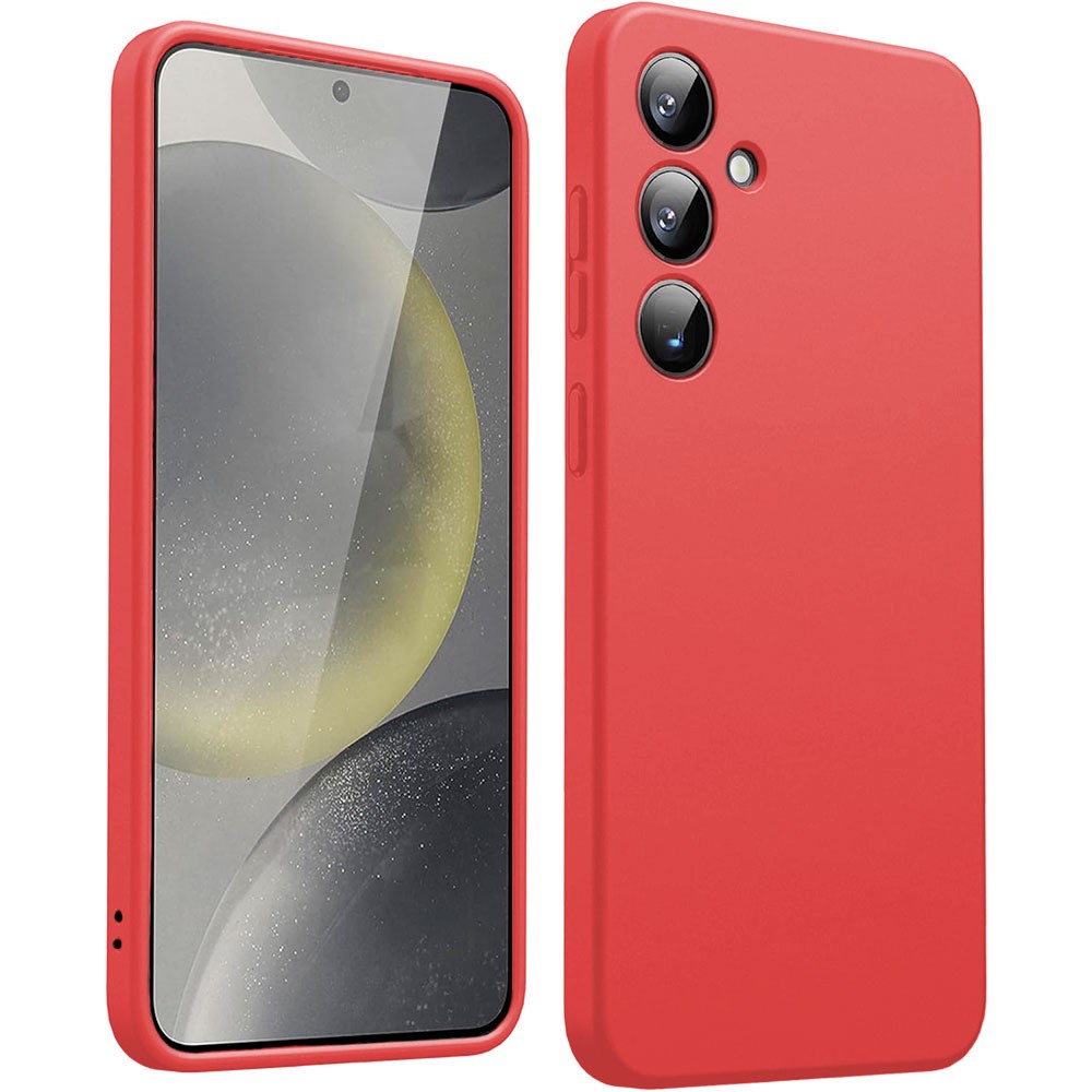 Funda Para Xiaomi Redmi Note 13 Pro 4G TPU Lisa Silicona Gel Roja